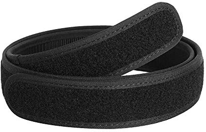 KRYDEX GEAR Innerer Gürtel Taktischer Gürtel Zubehör für Dienstgürtel 1,5 '' Loop Liner Gürtel Schwarz (XL)