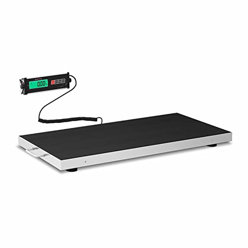 Steinberg Systems SBS-PS-150 Bodenwaage 150 kg / 50 g Antirutschmatte LCD Tierwaage Industriewaage