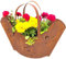 Alt Mebel Ihr Gartentraum Edelrost Tasche Blumen 22/40 cm x 16 cm x 37 cm Edelrost Dekoration, Rost Dekoration, Edelrost Garten deko, Rost Garten Dekoration