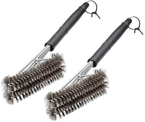 ALPHA DIMA Profesional Cepillo para Barbacoa–Ideal para Barbacoas de Carbón Weber,Gas,Infrarrojo,Porcelana y Madera