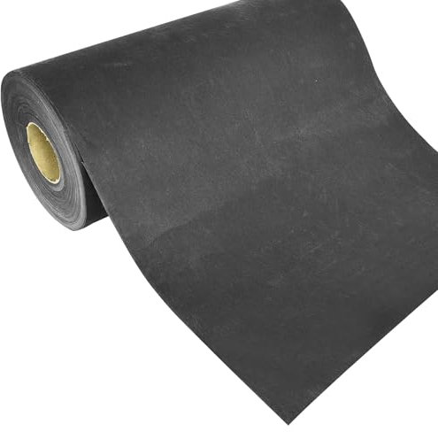 Fashion Track Iron on Fusible Interfacing - 90 cm - Nonwoven Fabric in Medium and Light Weight, for Tailoring, Crafts, Collars and Dress Making (Black, 3 Metre - Medium Weight)