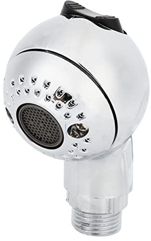 High Pressure Shower Head Handheld Shower Head 2 Gear Adjustment Button Shampoo Bed Shower Head Accessory for Hair Salon Easy Installation