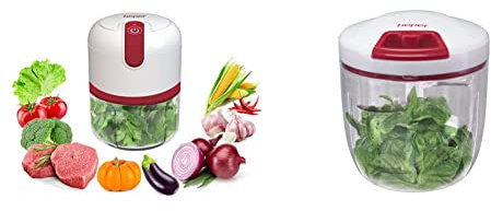 BEPER P102ROB050 Tritatutto ricaricabile USB, Mini Robot da Cucina, Capacit & agrave; 250 ml & C107UTT002 Tritatutto Manuale, Tritatutto a corda, Contenitore in ABS