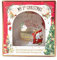 Me to You Tiny Tatty Teddy Baby's First Christmas Bauble in a Gift Box - Official Collection, Blue,gold,green,grey,red