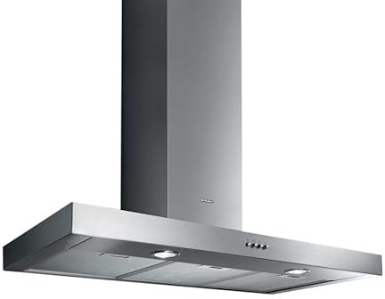 Jetair Cappa aspirante a parete con camino 90 cm, finitura acciaio inox, pulsantiera meccanica, luce LED - POLA IX/A/90 (PRF0187114)