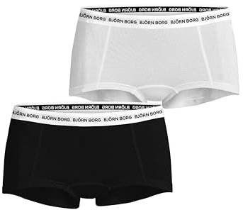 Björn Borg Core Logo Minishorts für Damen (2er-Pack) - XL