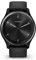 Garmin vívomove Sport, Smartwatch ibrido, Cassa 40mm, Touchscreen OLED e Lancette, Cardio, SpO2, GPS connesso, Monitoraggio 24/7, Notifiche, Calendario, SMS emergenza (Black) (Ricondizionato)
