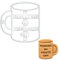 BAKERLOGY Lustiger Buchhalter-Witz Ausstechform (Working My Assets Off) - Detailliertes Keksausstecher-Design zum Backen und Basteln, ideal für Fondant, Teig, Ton