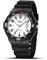 HANPOSH Herren Uhr Uhren Herren Männer Analog Quarzuhr 30M wasserdichte Armbanduhren mit Datum Casual Designer Uhr für Männer Silikon Armband