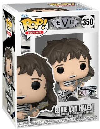 POP Eddie Van Halen Funko Vinyl Figure #350 - Entertainment Earth Exclusive