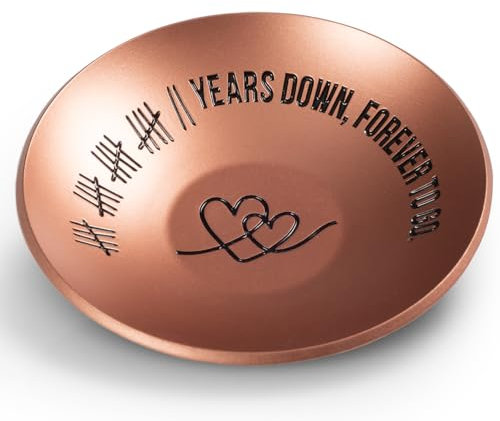 22nd Anniversary Copper Gifts, 22 Year Wedding Anniversary For Him Her Women Men