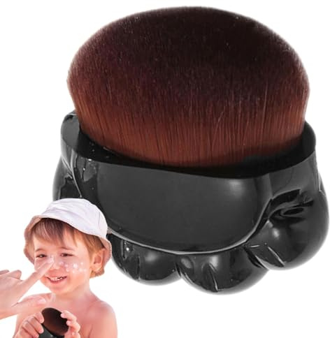 Sonnencreme-Applikator für Sonnencreme-Applikator, tragbar, kompakt, Set mit Sonnencreme-Pinseln, ergonomisches Pinsel-Set für U