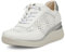 PITILLOS - Zapato Casual de Piel, Deportiva Calada con cuña, cordón elástico, Suela de Goma, para: Mujer Color: Blanco Talla:38