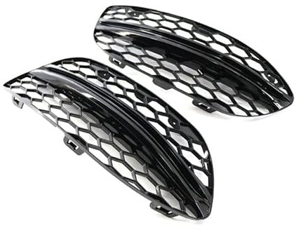 JiAnFacAI Nebelscheinwerfer Gitter Für Mercedes Benz W205 2015 2016 2017 2018,Auto-Frontstoßstangengrill, Nebelscheinwerfer-Lampenabdeckung, Auto-Styling-Teile,C-1 Pair