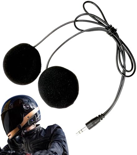Generico Altoparlanti per Casco - Altoparlanti per Moto | Sportivi Per Moto Da Montagna Sci Motocross Snowboard E Avventure Outdoor