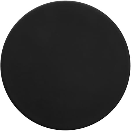 SOTOOLS Tür-Rosette rund als Blindabdeckung echt Edelstahl schwarz pulverbeschichtet Blindabdeckung Ø 55 mm mit 3M-VHB-Klebepad