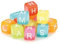 Artemio Set de 300 Perles Alphabet Cubes, Plastique, Multicolore, 10 x 2 x 14 cm 11060484