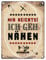 trendaffe - Mir reichts, ich GEH Nähen! Blechschild in 15x20 cm - Mir reichts! Ich GEH Nähen! Metallschild Dekoschild