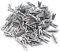 100 kleine mini Deko Holzklammern Dekoklammern Zierklammern Mini Clips Klammern Natur Holz Silber (SD-DK-100-Silver)