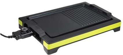 Plancha Grill XTRA de 2000W de 37x24,5cm antideslizante Bergner