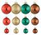 Weihnachtsbaumkugeln Lieblingsstücke Set 40 Stück Thüringer Glasdesign bunt