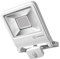 LEDVANCE Endura Flood Proiettore da Esterno con Sensore Nero 50W Luce Calda 3000K, Bianco
