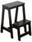ZLL - Marchepieds escamotables Ménage Stair Tabouret Portable 2 Escabeau Pliant échelle en Bois Enregistrer Espace de Bureau Bibliothèque d'escalade Chaise d'escalier