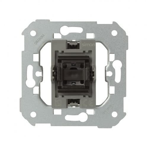 CABLEPELADO Interruptor unipolar | Mecanismo Interruptor | 10 AX 250V | 7700101-039 | con sistema de emborronamiento 1click | Apto para series Simon 75, 82 y 88