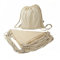 Siglo XXI Publicidad 20x Mochila Bolsa Algodón natural con cordones tamaño 39 x 35 cm. 130 grs.