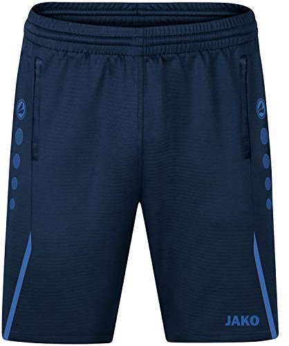 JAKO Herren Trainingsshorts Challenge, Marine/Royal, L