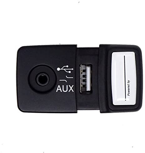 Vinciann Nuovo Modulo adattatore AUX 3.5mm femmina porta USB compatibile con codice 735547937 adatto a Grande Punto compatibile con 500 e altre