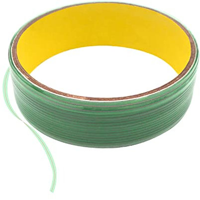 Funnytek Linea di taglio 10M Nastro senza coltello Linea di traguardo in vinile, taglio senza graffi per la linea di taglio Gessato Grafico Auto Design