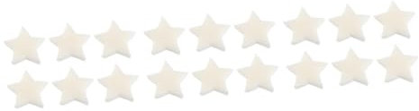 Amosfun 18 STK Pentagon Filter Baumwolle Pool reinigungsschwamm Pool Pflege schaumentferner für Anti-Öl-Schwamm schwämme putzschwamm Teichfilterschwamm Schwimmschwamm Wanne Weiß