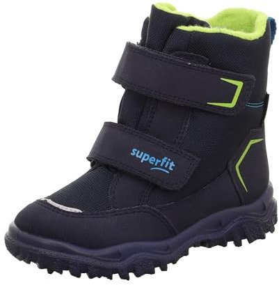 Superfit Husky, Stivali da neve Bambini e ragazzi, Blu Verde Chiaro 8000, 27 EU