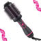 Hair Dryer Brush-Hot Air Brush with Blow Dryer Brush One-Step Hair Dryer and Volumizer, Air Curler, Hair Dryer, Hair Straighteners, Hair Wrapper,4 in 1 Hot Air Styling Brush（Pink Black）