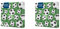 PAW - Servietten 3-lagig (33 x 33 cm) I 20 Stück I Perfekt für Partys, Geburtstage, Feiern I Kinderparty Tischdeko - Bunte Papierservietten mit Motiv - Fußball I Soccer Ball (Packung mit 2)