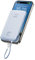 VIYISI Batterie Externe 10000 mAh Ultra Mince, QC 22,5W Power Bank Charge Rapide avec Câble USB C Intégré PD 20W Compatible avec iPhone 16 15 Samsung S24 S23 S22 - Bleu