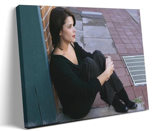 Neve Campbell Poster mit weiblichem Stern, Kunstwerke auf Leinwand, ästhetische Wandkunstdrucke, moderne Dekoration, 40 x 60 cm