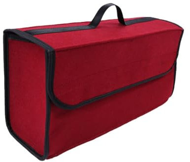 SRTMIRJJ Auto Kofferraum Organizer für Outback BT 2021 2022 2023, Faltbar rutschfest Auto Tasche Aufbewahrungsbox Kofferraumtasche aus Filz Zubehör,A