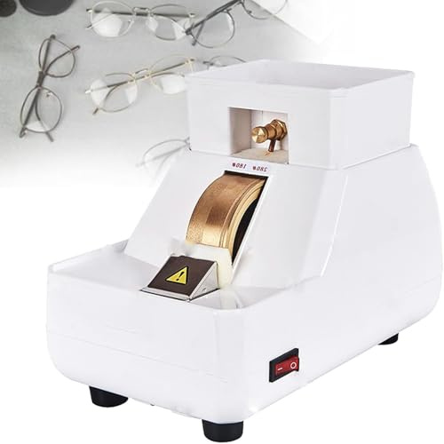 LSHFYV Meuleuse Optique à Main, meuleuse Manuelle pour lentilles optiques, Machine à bordurer, meuleuse de Traitement, rectifieuse, fraiseuse, grossière, Fine et rainure en V