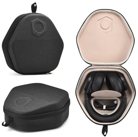 Headphone Case Compatible with Xbox Wireless Gaming Headset,Xbox Series X|S,Xbox One,Microsoft TLL-00001 Xbox Headset Bluetooth Over-Ear Headphones,Hard Shell Travel Carrying Bag with Cable Storage