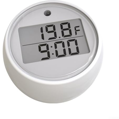 Schwimmendes Wasserthermometer mit Timer und Alarm für Eisbad, Winterschwimmen und Fitness, automatischer Temperaturmonitor mit -20 ℃ bis 70 ℃ Bereich