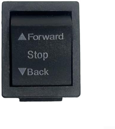 Lot de 2 interrupteurs de marche arrière pour voitures autoportées, compatibles avec systèmes 6 V, 12 V et 24 V avec commande de levier de vitesse (marche avant et arrière)