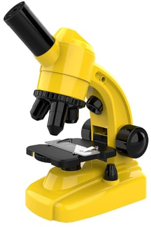 Digital Microscope Monocular Compound Microscope Kit for Kids, LED Light and Configured Various Operating Tools