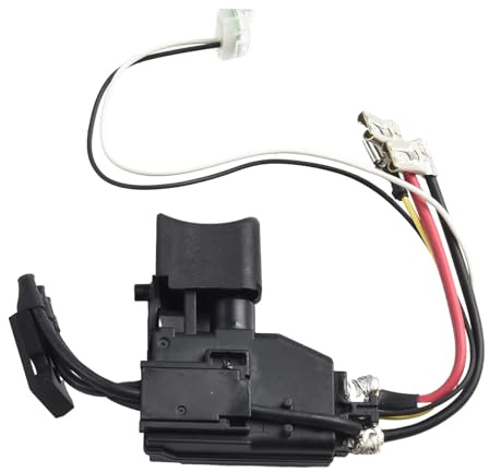 EaseSunny Schalterauslöser, Akku-Bohrerteil, Ersatzschalter für Makita DDF482 DHP482, 632F27-4 6507545, einfache Installation, 1 Stück