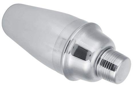 Cocoarm Coctelera Coctelera de Acero Inoxidable 304 Taza Mezcladora de Tres Piezas 350 Ml 500 Ml 700 Pulido Fácil de Limpiar Agarre Antideslizante para Camareros de Bar en el Hogar (304 acero