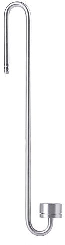 Für Fdit Edelstahl Co2 Diffusor - Kohlendioxid-Diffusor, 2 Arten Edelstahl-Kohlendioxid-Diffusor-Zerstäuber-Aquarium-Versorgungsmaterialien Aquarium-Ausrüstung(M(250Mm))