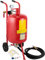 Mophorn Sabbiatrice ad aria compressa 40 l, sabbiatrice portatile da 10 galloni, sabbiatrice da 40 l, colore rosso
