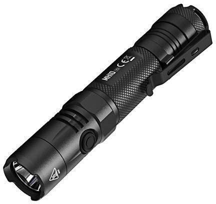 Nitecore MH10 V2 Type-C Rechargeable Flashlight 1200 Lumens - Includes a 21700 battery & Eco-Sensa Type-C USB cable