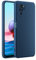 Cresee kompatibel mit Xiaomi Redmi Note 10 4G / Note 10S Hülle Case, Silikon Handyhülle mit [Kamera Schutz] [Faser-Innenraum] Anti-Scratch Dünn Schutzhülle Stoßfest Cover, Blau